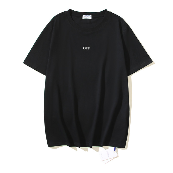 Off-White simple OFF Print tee 2 colors