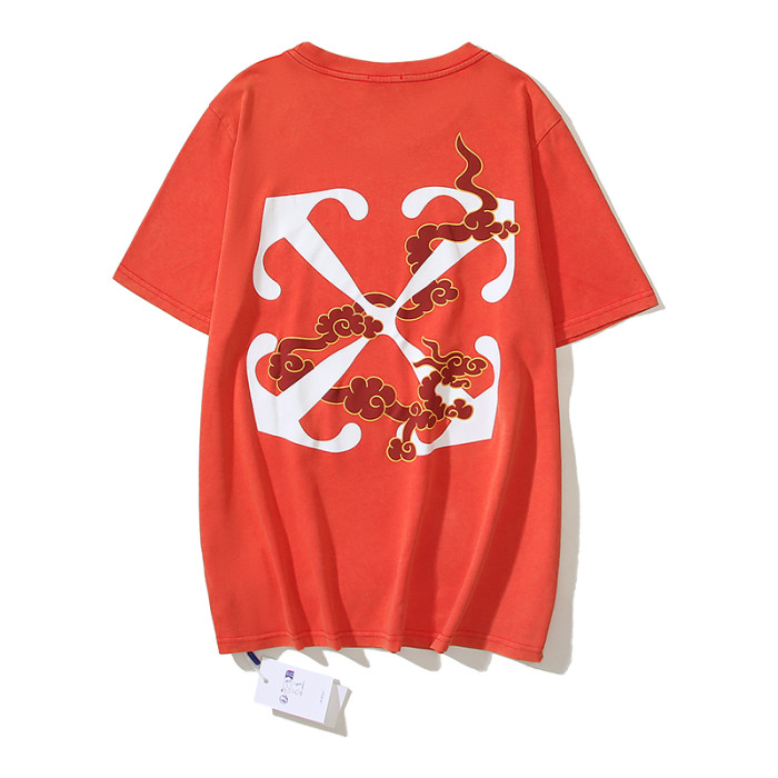 Off-White Flowing Cloud Loong Print tee 2 colors