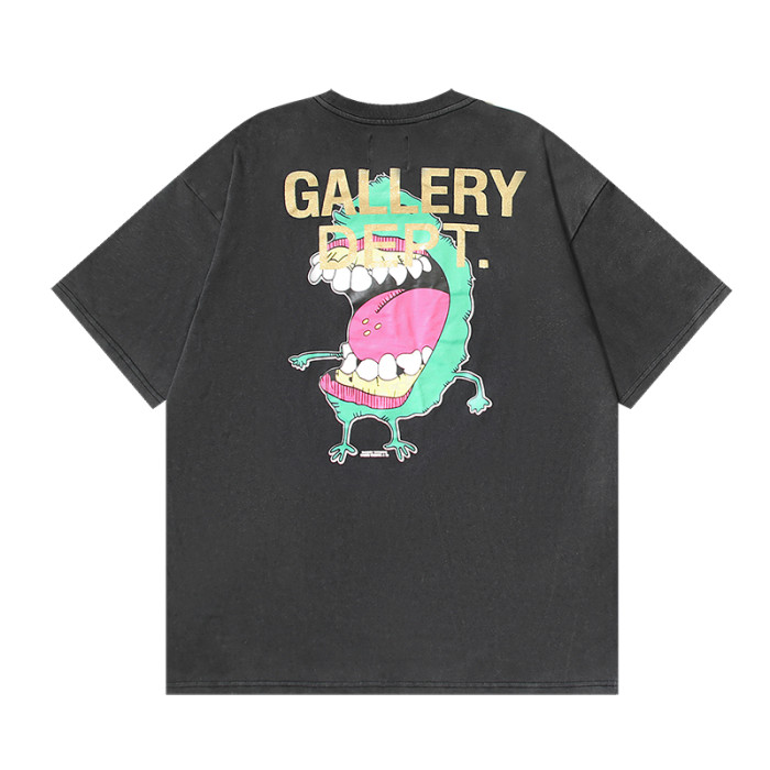 GaIIery dept Big-mouthed monster Print Washed Version tee