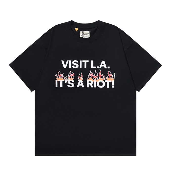 GaIIery dept Riot fire Print tee 2 colors