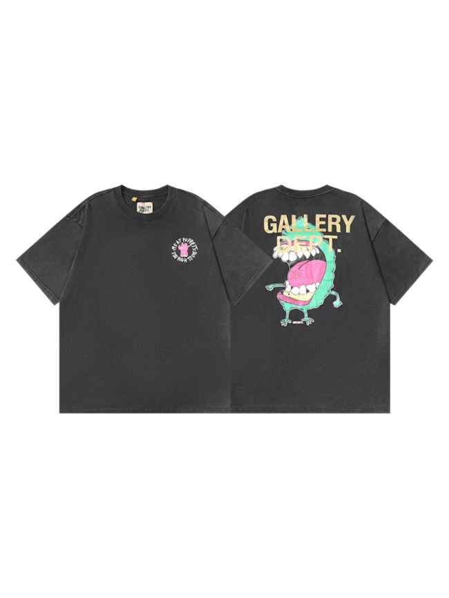 GaIIery dept Big-mouthed monster Print Washed Version tee