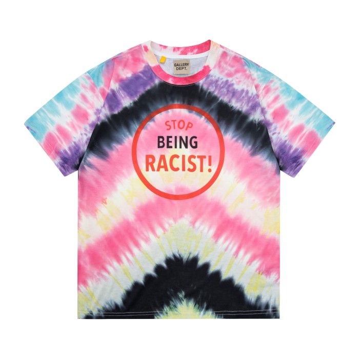 GaIIery dept Anti-racism Tie-dyeing Print tee