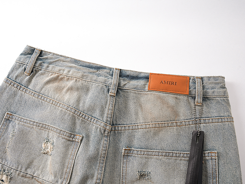 Amiri AM5022 Loose Straight Leg Jeans detail photo 10