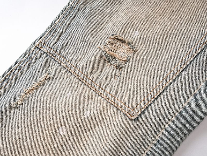 Amiri AM5022 Loose Straight Leg Jeans detail photo 8