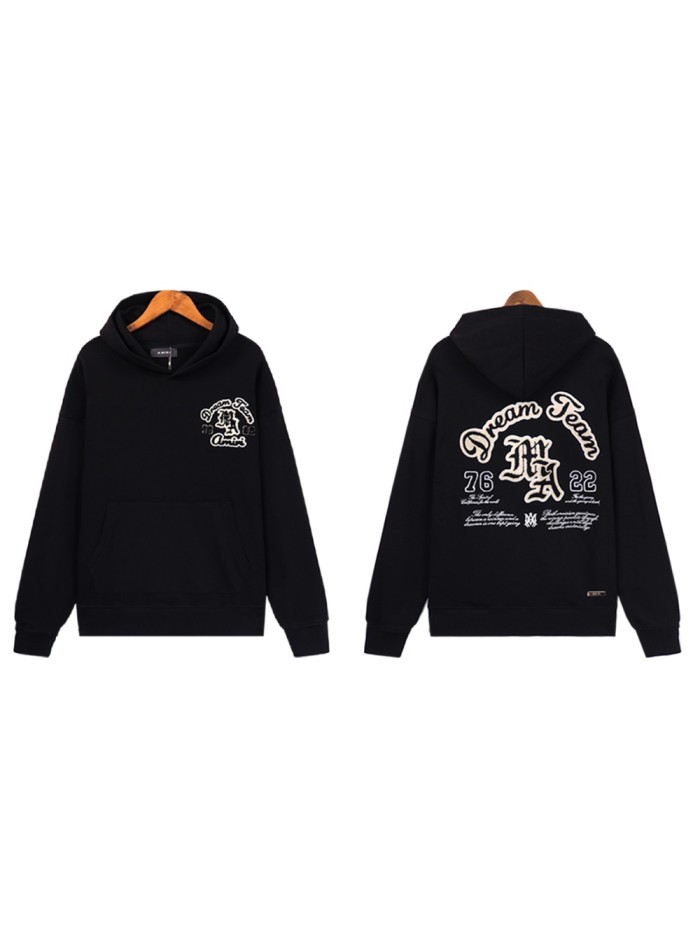 Amiri Towel embroidery hoodie 2 colors