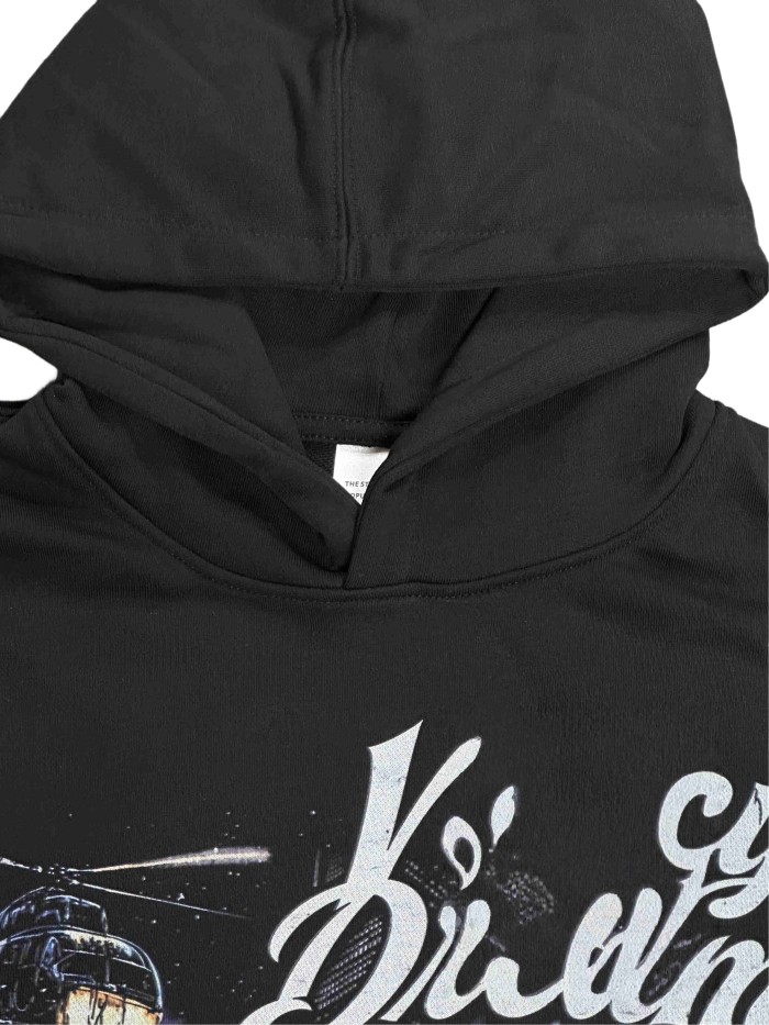 Vale Forever Born to Break Rules Printed Hoodie