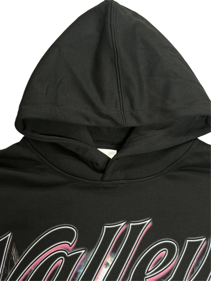 Vale Forever Foggy night scene Printed Hoodie