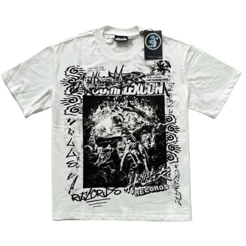 Hellstar Studio Religious Portrait Letter Print Tee