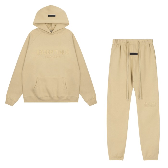 Fear of God Essentials Veneer Letter Print hoodie&pant 6 colors