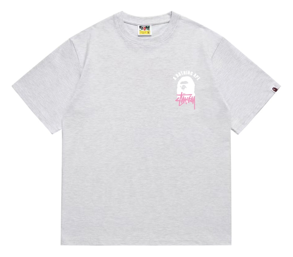 A Bathing Ape Co Branded Ape Head Logo Tee detail photo 14