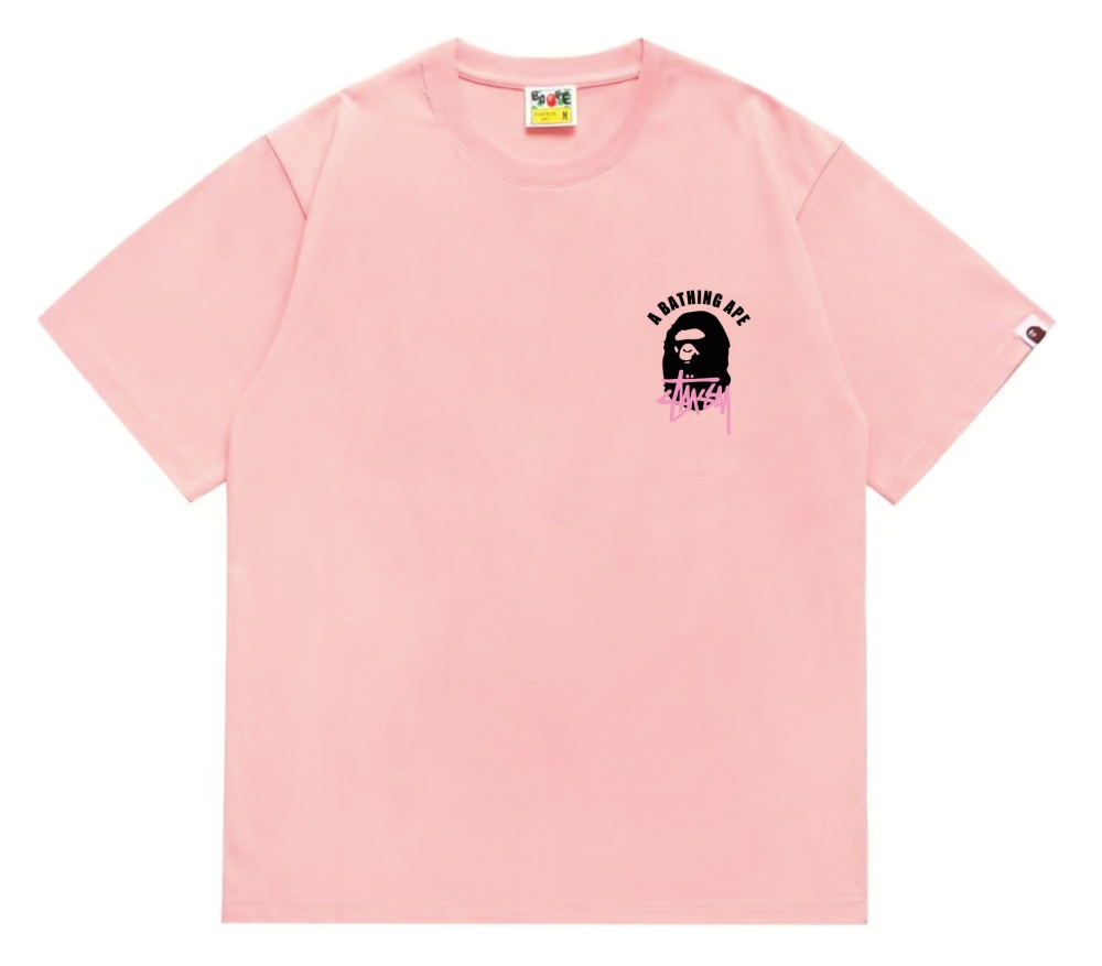 A Bathing Ape Co Branded Ape Head Logo Tee detail photo 10
