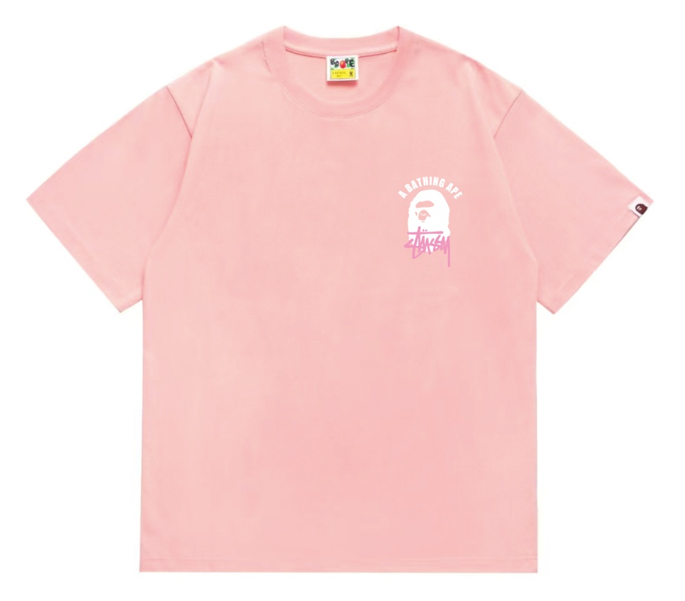 A Bathing Ape Co Branded Ape Head Logo Tee detail photo 12
