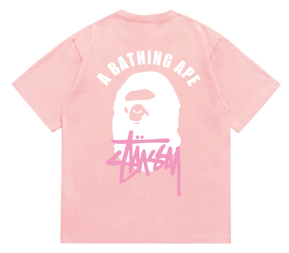 A Bathing Ape Co Branded Ape Head Logo Tee detail photo 11