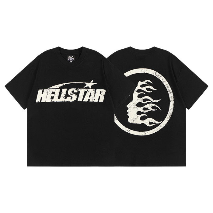 Hellstar Studio Double-sided LOGO Print tee