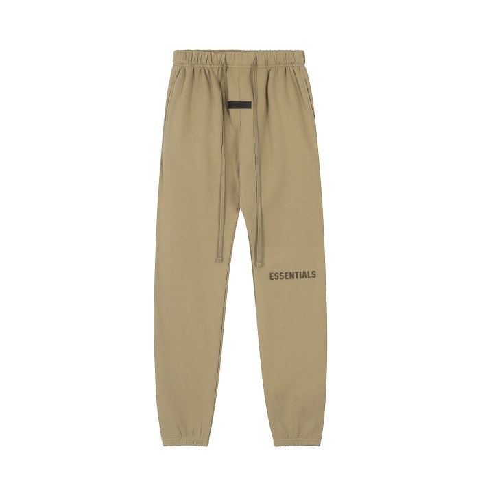 Fear of God Essentials Flocked Printed Black Label hoodie&pant 4 colors