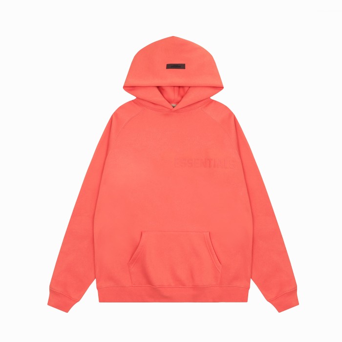 Fear of God Essentials Flocked Printed Black Label hoodie&pant 4 colors