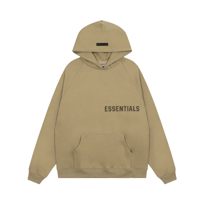 Fear of God Essentials Flocked Printed Black Label hoodie&pant 4 colors