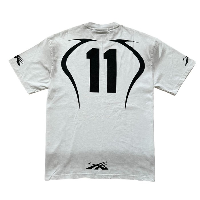 Hellstar Studio sport logo back digital print washed version tee & shorts set 7 colors