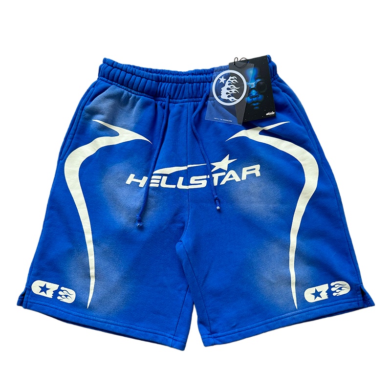 Hellstar Studio Sport Logo Digital Tee Shorts Set detail photo 24