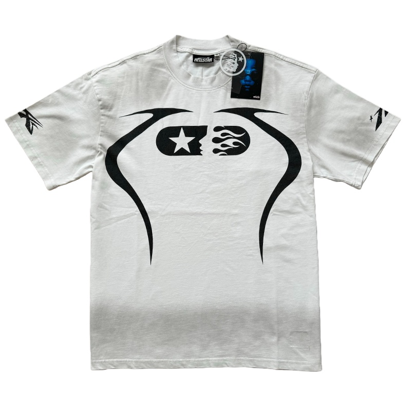 Hellstar Studio Sport Logo Digital Tee Shorts Set detail photo 17