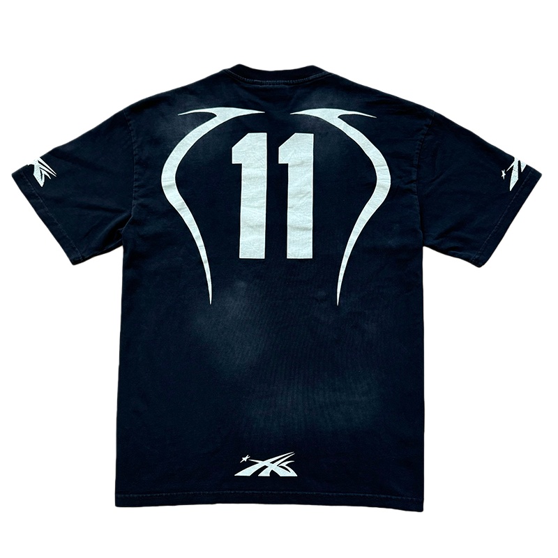 Hellstar Studio Sport Logo Digital Tee Shorts Set detail photo 13