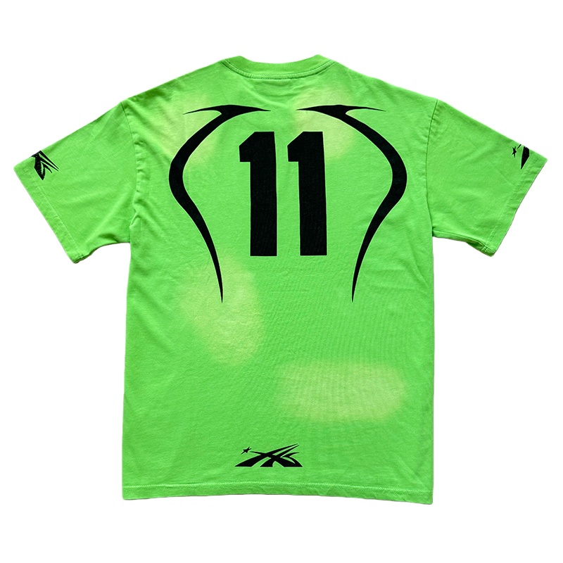 Hellstar Studio Sport Logo Digital Tee Shorts Set detail photo 8