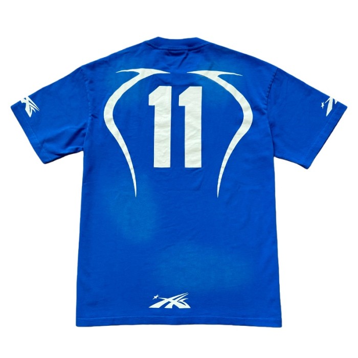 Hellstar Studio sport logo back digital print washed version tee & shorts set 7 colors