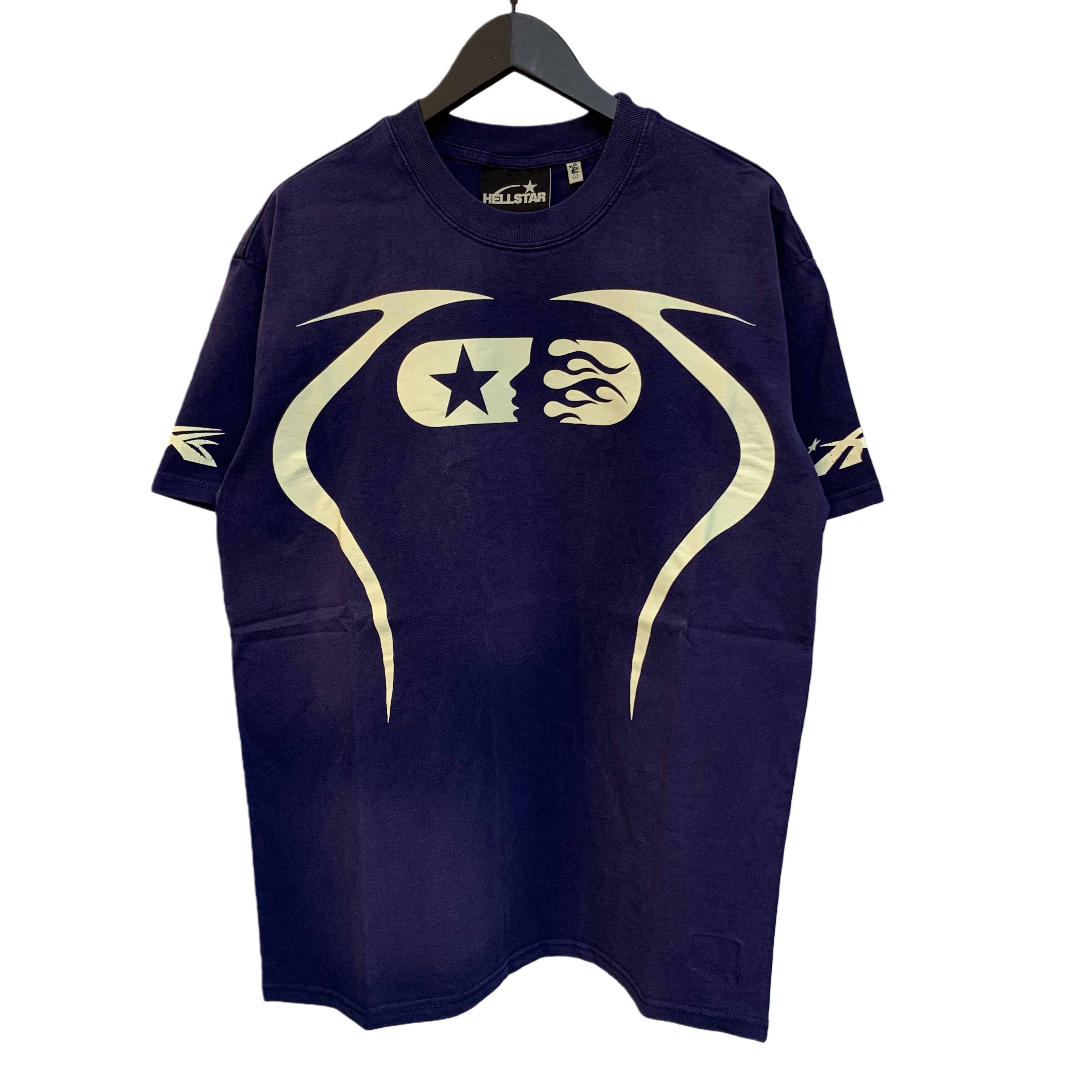 Hellstar Studio Sport Logo Digital Tee Shorts Set detail photo 28