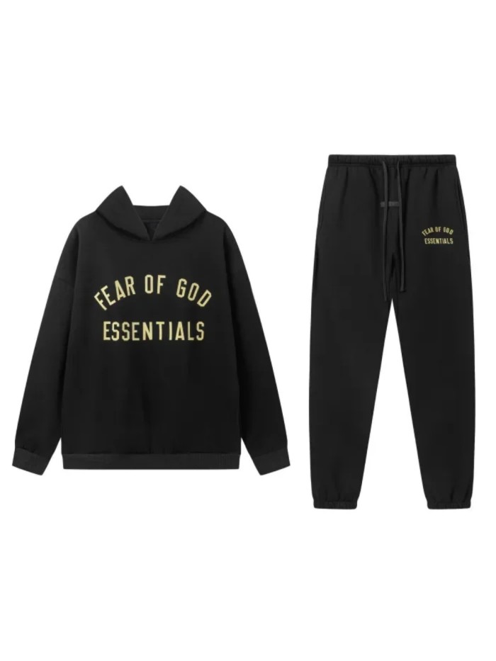 Fear of God Essentials Embroidered Letter Hoodie 5 colors