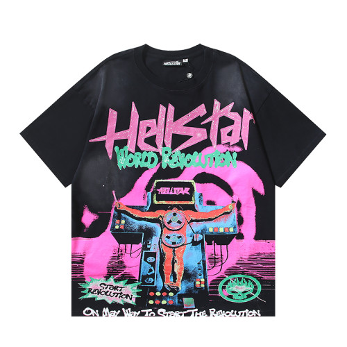 Hellstar Studio Forbidden Man Lettered Slogan Print Tee