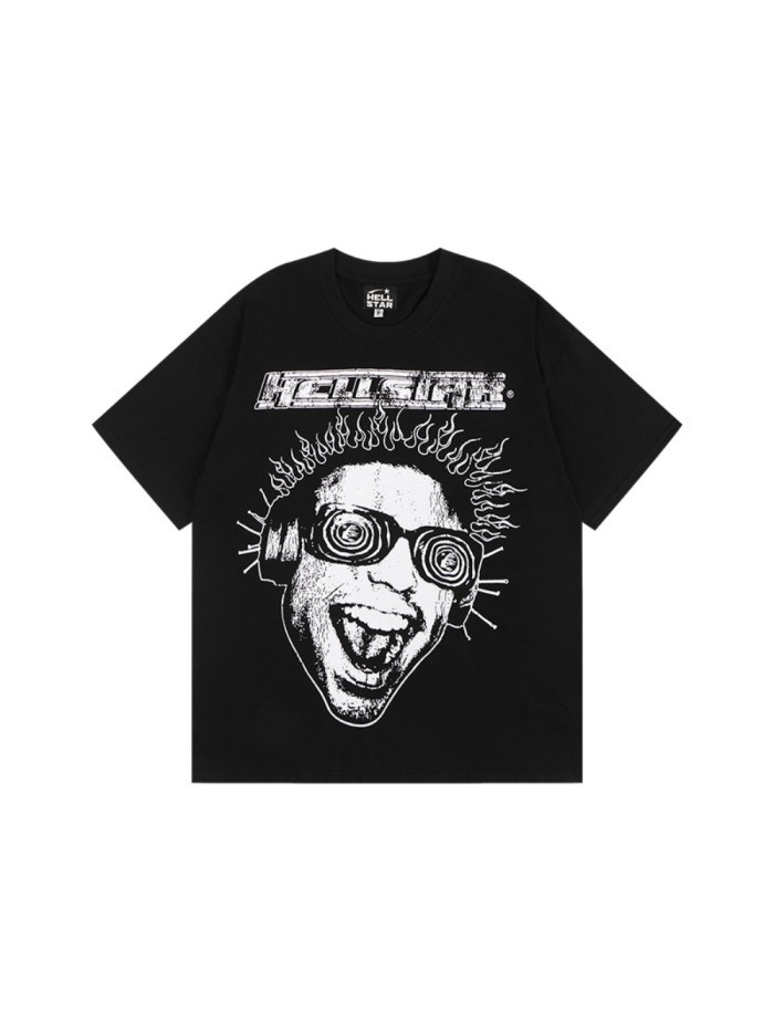 Hellstar Studio Vortex glasses Print tee