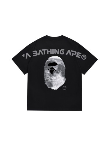 A Bathing Ape Ape Moon Letter Print Tee 2 colors