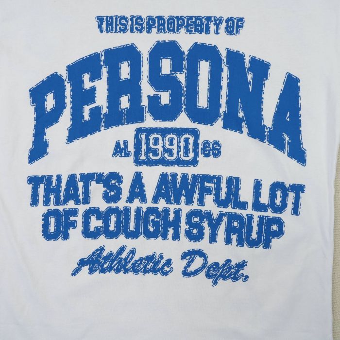 Cough syrup Dashed Stroke Print Tee 2 colors