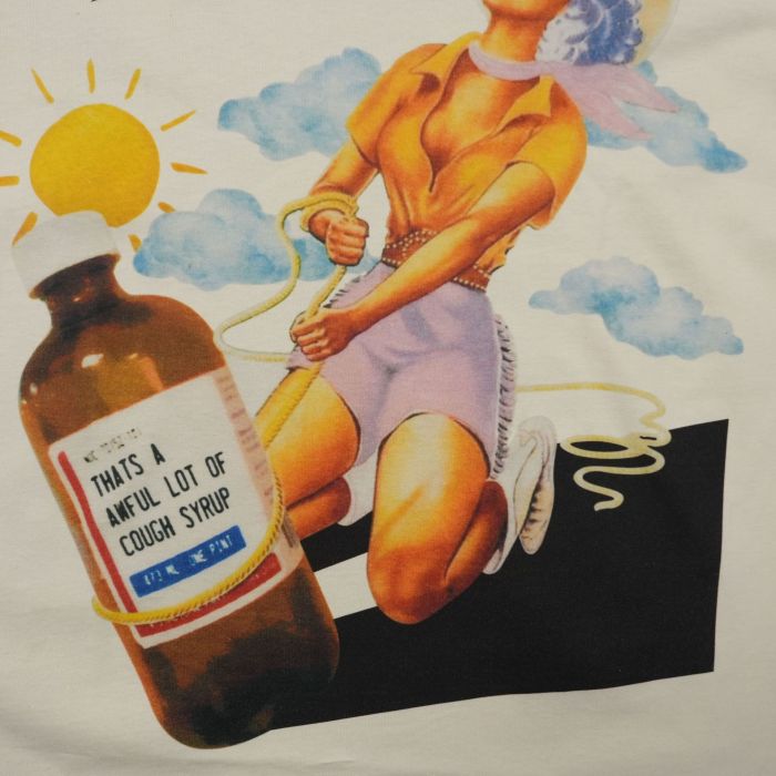 Cough syrup Sun Bottle Beauty Print Tee