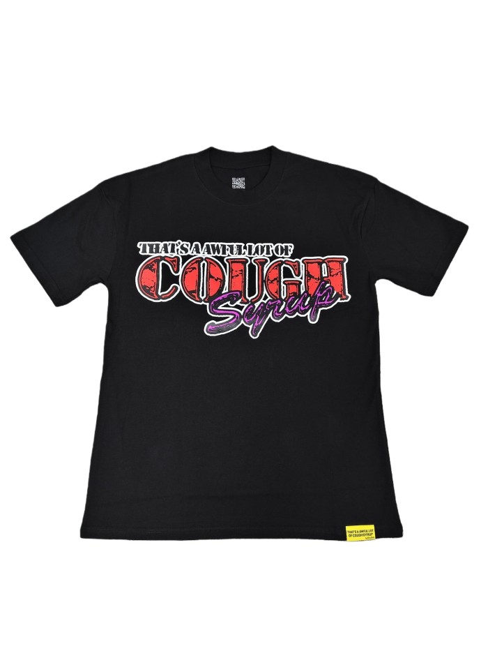 Cough syrup Purple Double Bottle Print Tee 2 colors