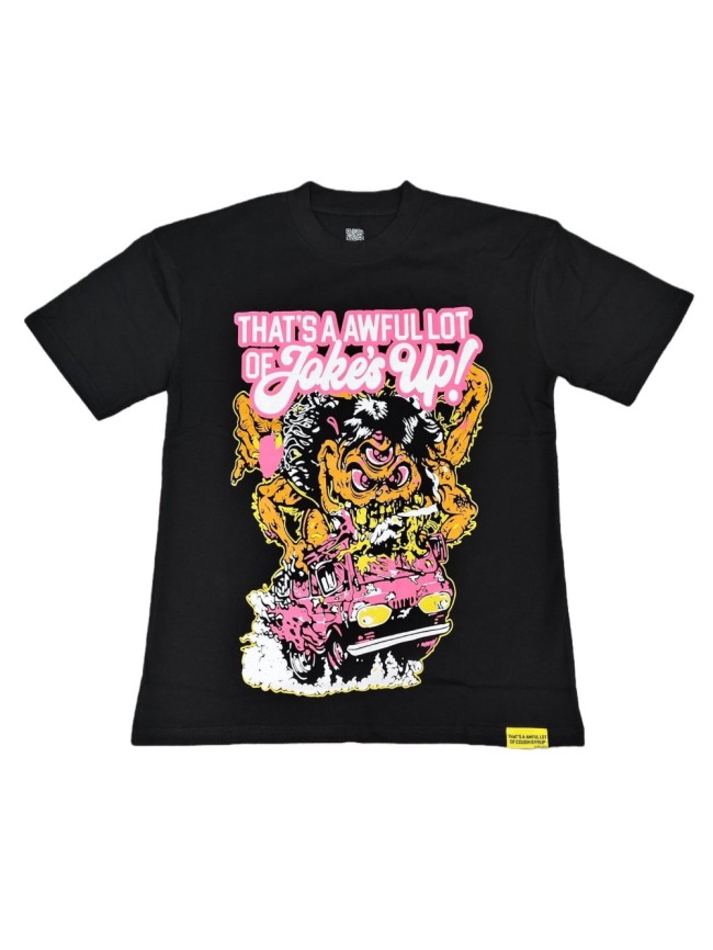 Cough syrup Three-eyed Monster Car Print Tee
