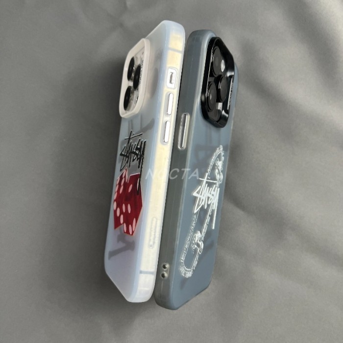 Stussy Skateboard Dice Sandblasted iPhone Case