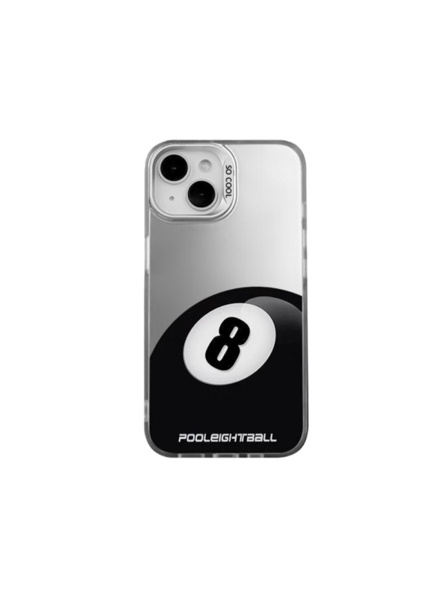 Stussy Creative Pool Ball Black 8 Colored Silver iPhone Case 5 colors