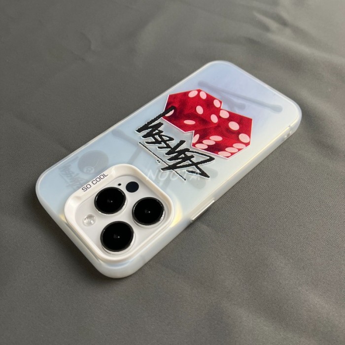 Stussy Skateboard Dice Sandblasted iPhone Case