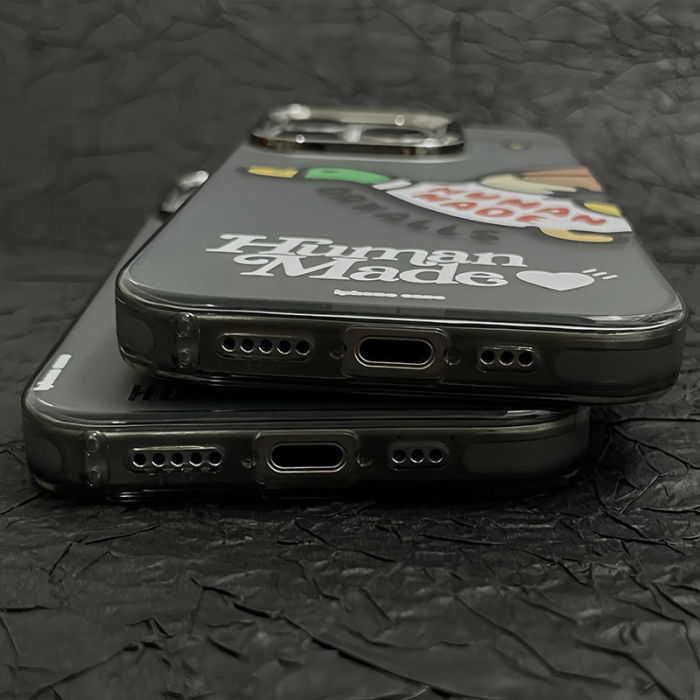 Human Made Personalized Duck Colored Silver Frosted iPhone Case 2 colors