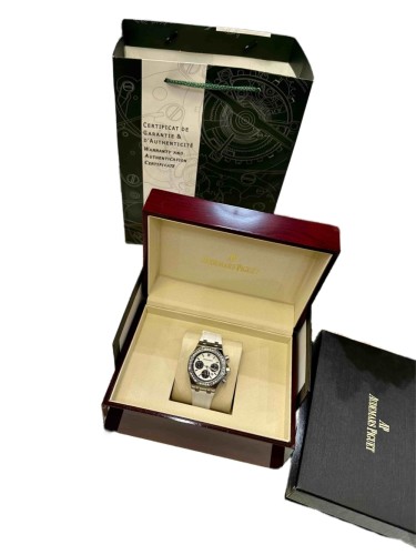 Royal Oak Diamond-Set White Dial Quartz Movement Watch【Dial diameter：38mm】
