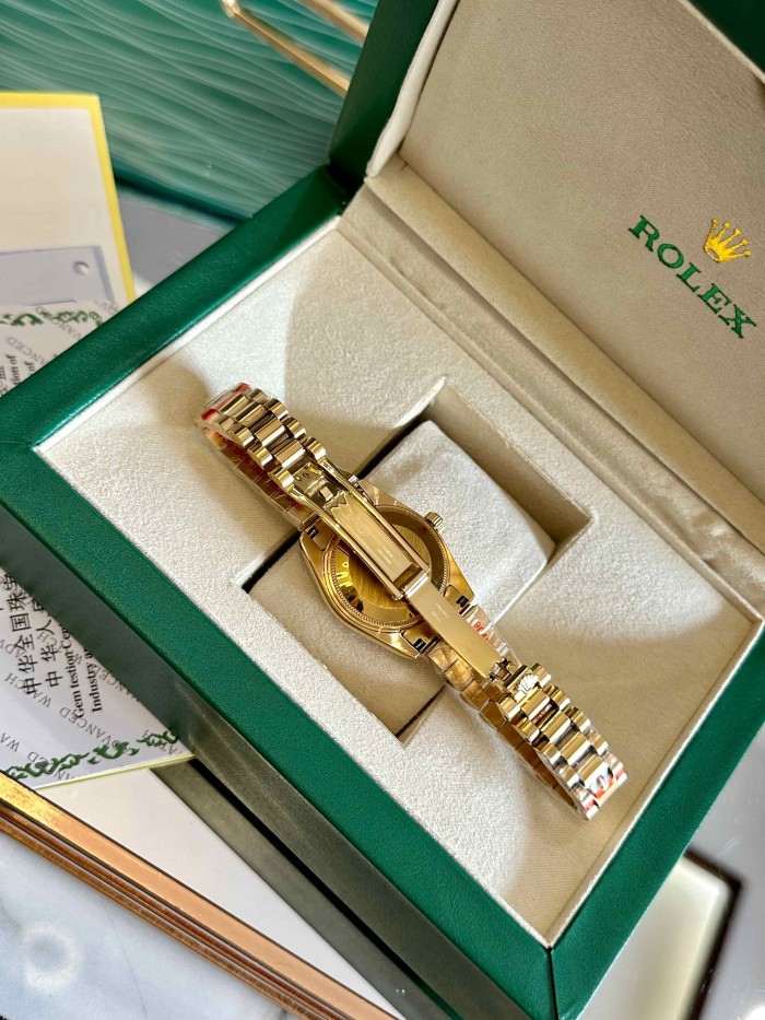 Datejust Gold Bracelet Quartz Movement Watch【Dial diameter：30mm】