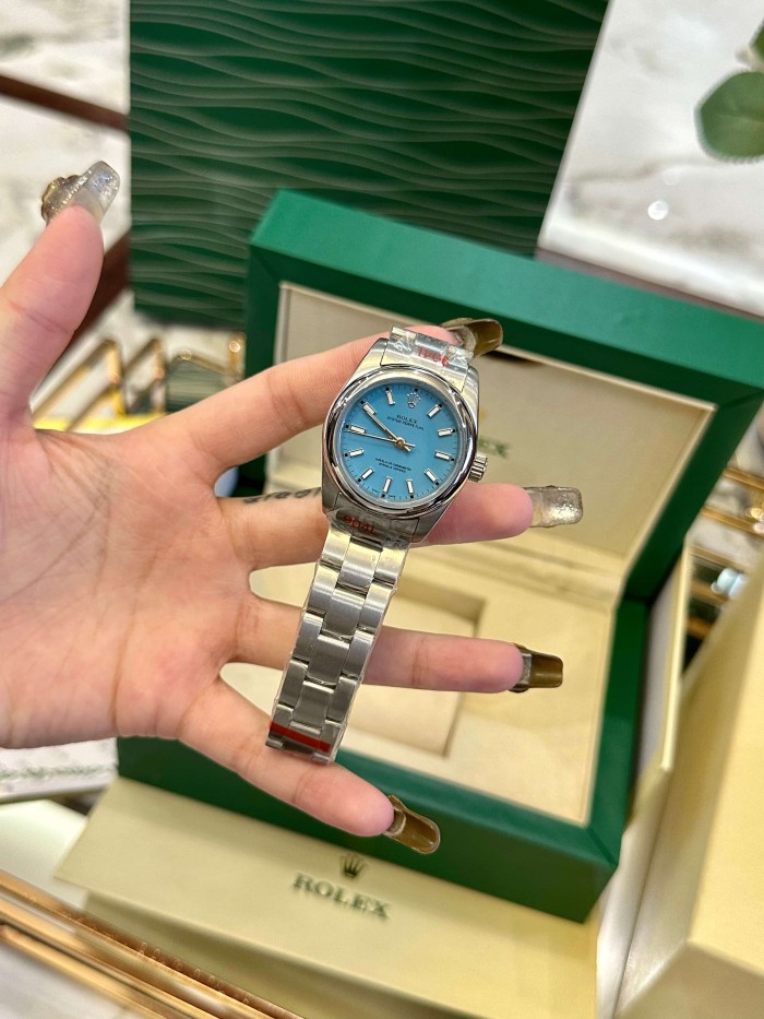 Oyster Perpetual Blue Dial Quartz Movement Watch【Dial diameter：30mm】