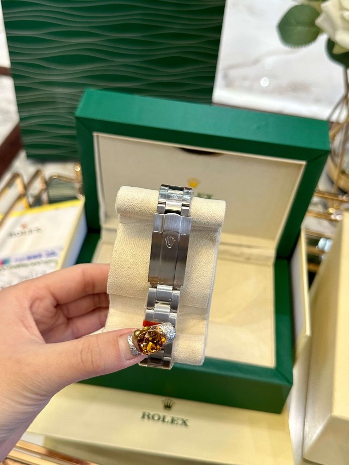 Oyster Perpetual Blue Dial Quartz Movement Watch【Dial diameter：30mm】