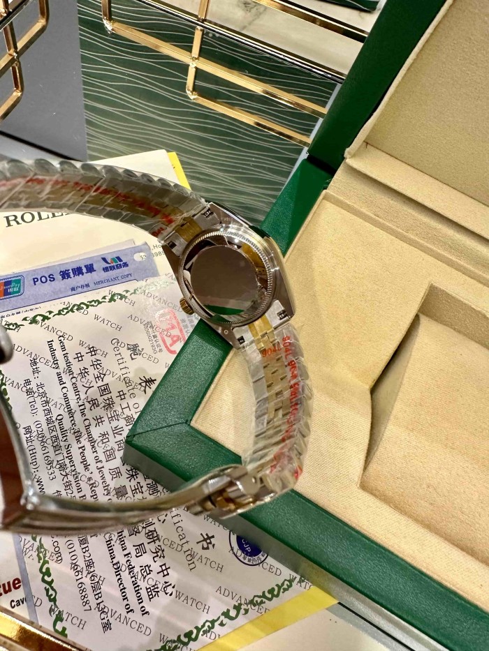 Datejust White Gold Strap Quartz Movement Watch【Dial diameter：30mm】