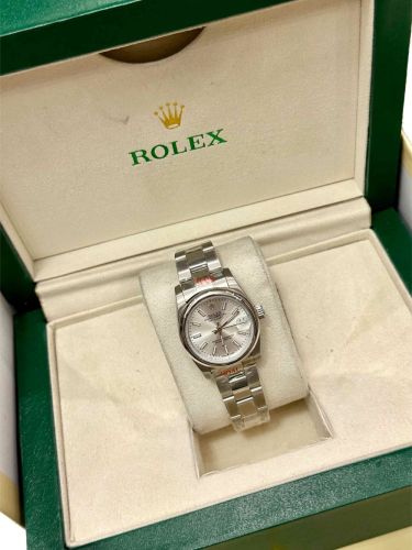 Oyster Perpetual Silver Dial Quartz Movement Watch【Dial diameter：30mm】