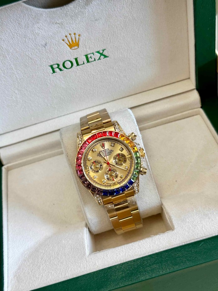 Submariner Gold Dial Quartz Movement Watch【Dial diameter：40mm】