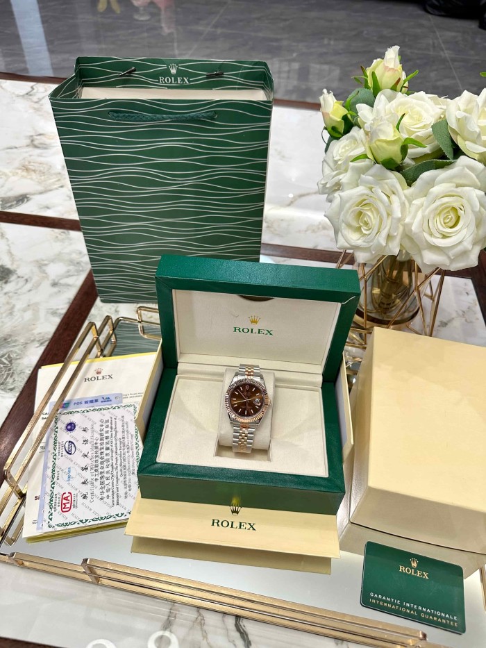 Datejust Champagne Dial Quartz Movement Watch【Dial diameter：40mm】