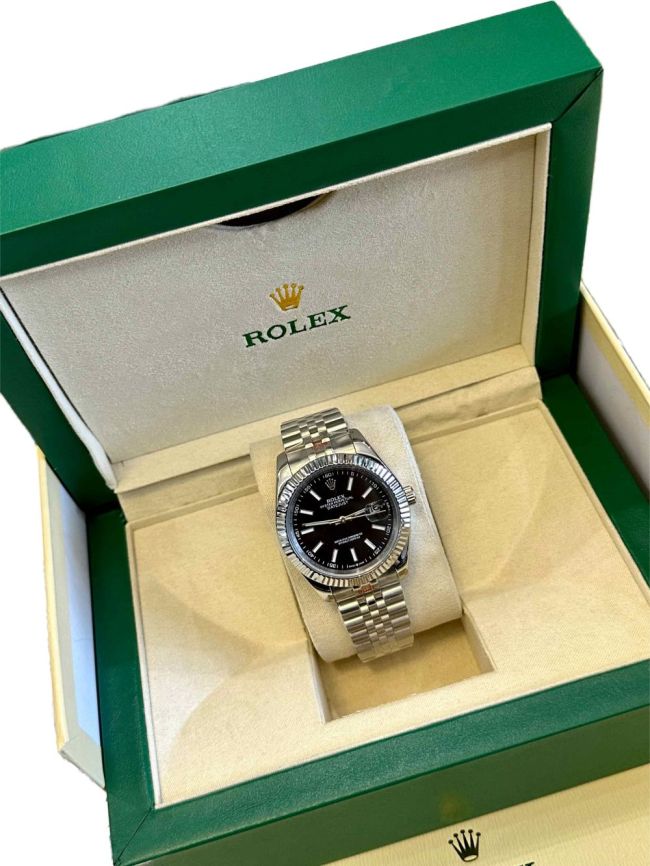 Datejust Black Dial Quartz Movement Watch【Dial diameter：40mm】