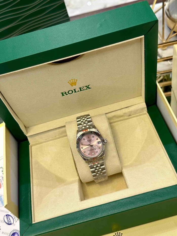Datejust Pink Dial Quartz Movement Watch【Dial diameter：30mm】